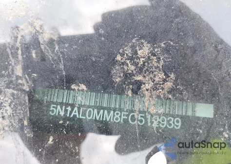 2015 Infiniti Qx60 Base (Cvt) from USA, damaged, VIN 5N1AL0MM8FC512939